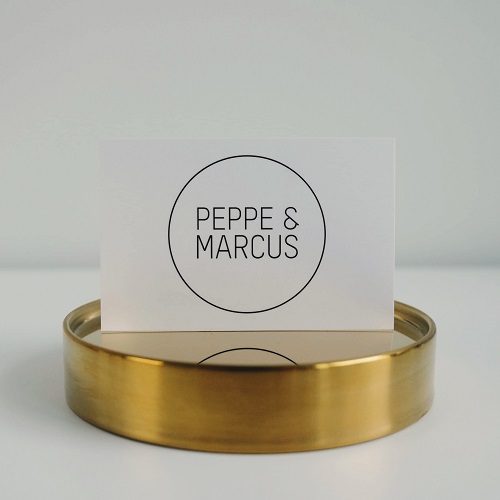 Peppe & Marcus . naamkaartje